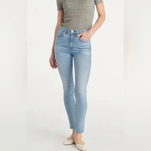 NWOT CQY Denim Palme Luminous High Rise Skinny Jeans Women's 30