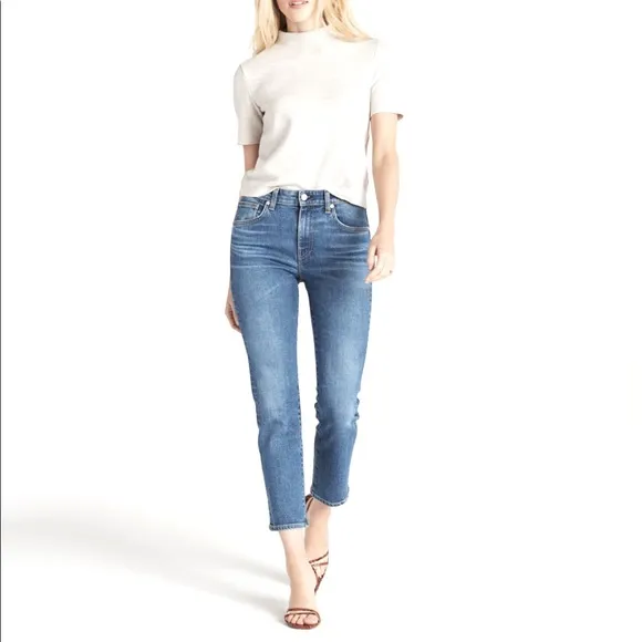 CQY Denim Friend Cropped Jeans