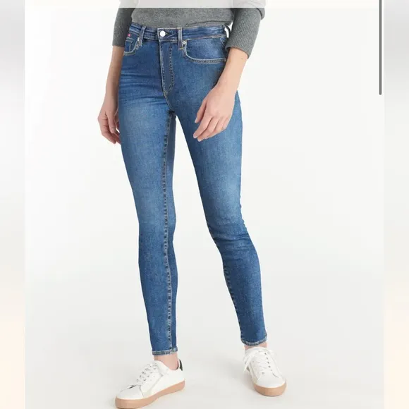 CQY PALME - NEW YORK Skinny High Rise Jeans