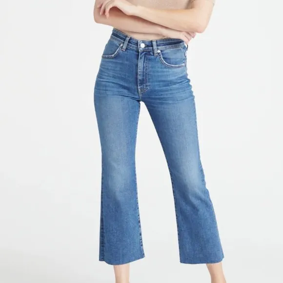 NWT CQY Wes High Rise Crop in Joy Wash, Size 28
          
      NWT