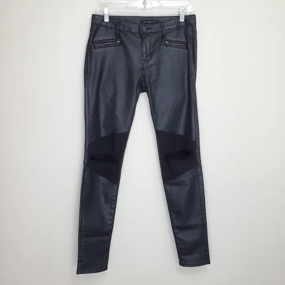 Cult of Individuality Moto Mid-Rise skinny jean