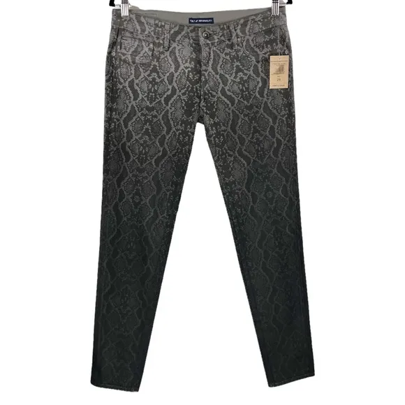 Cult of Individuality Ombré Snakeskin Print Teaser Skinny Jeans Size 29
          
      NWT