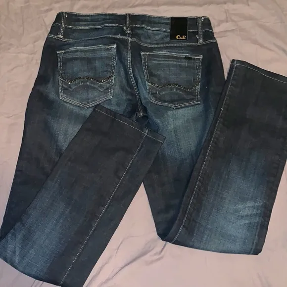Like New Cult of Individuality Karma Straight Leg Jeans