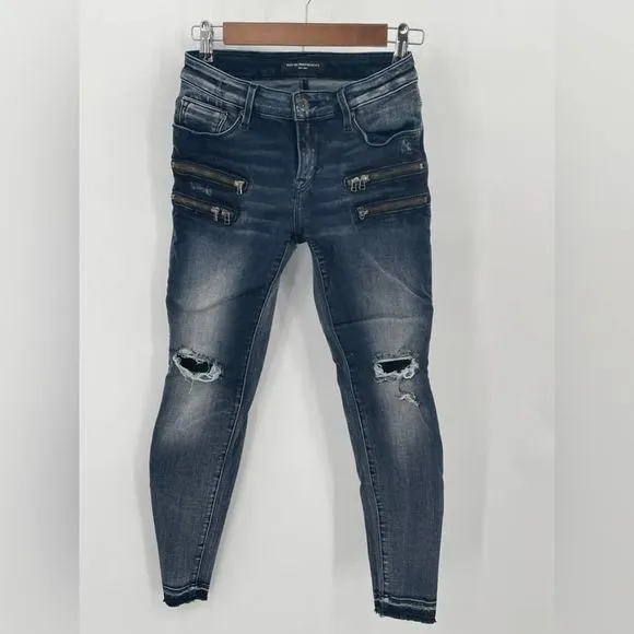 Cult of individuality moto jeans Sz 25