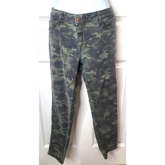 Cult of Individuality Reversible Camo blue Jean size 30 Celebrity Favorite  #219