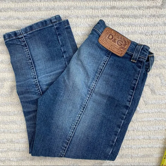 Vintage D&G Denim Capri Jeans