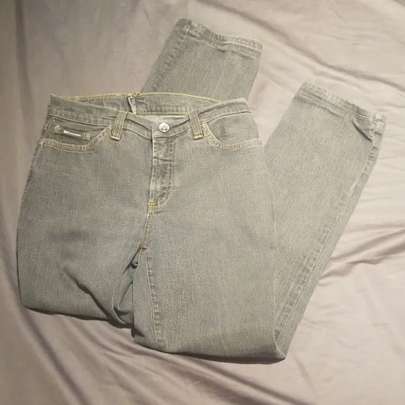 Gray Straight Leg D&G Jeans