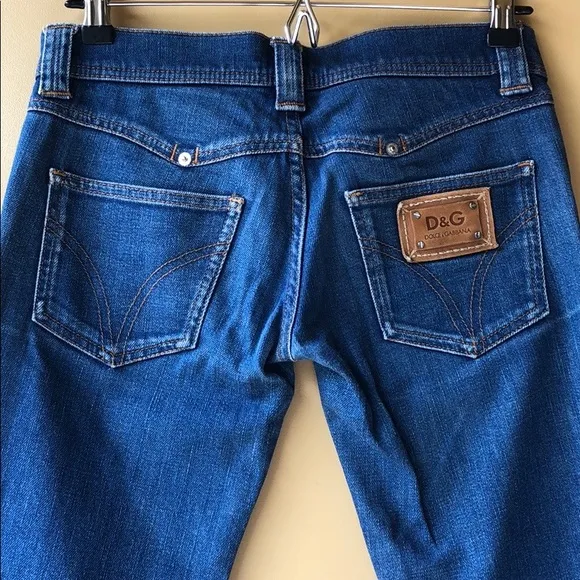 D&G low rise jeans