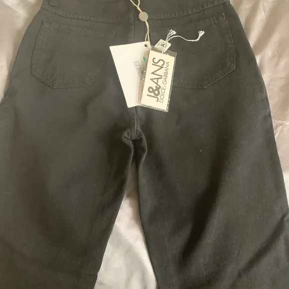 Authentic D&G black denim pants
          
      NWT
