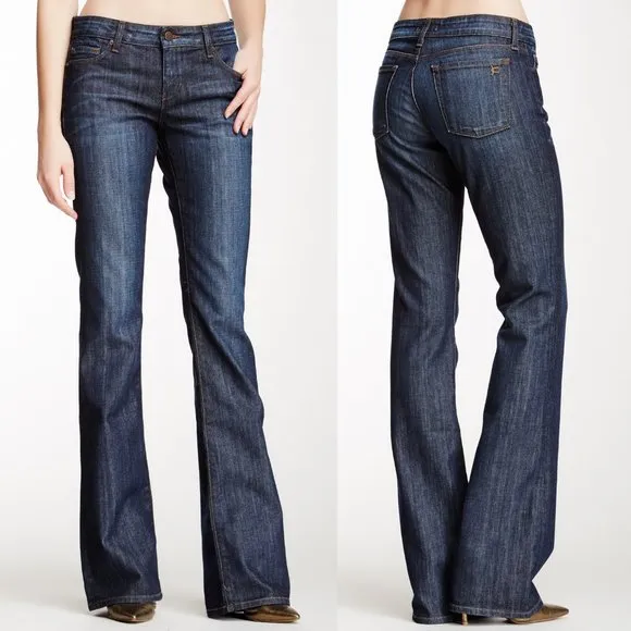 🍍DAVID KAHN Nikki Dark Osborne Wash Bootcut Jeans