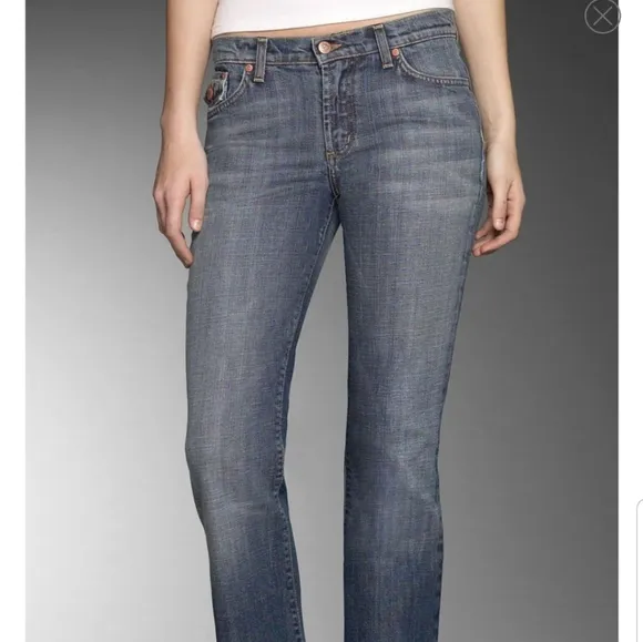 DAVID KAHN LAUREN BLACK BLUE JEANS