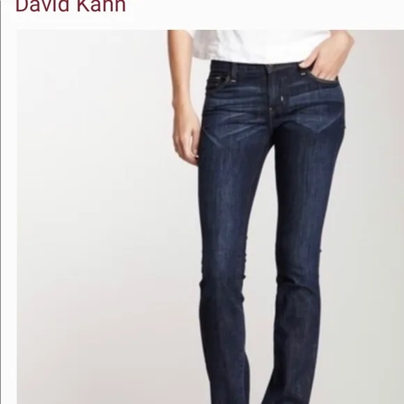 Size 28 David Kahn Jeans The Fixx Nikki Boot Leg Blue