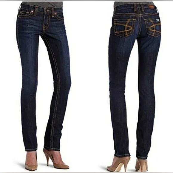 David Kahn Womens Nikki Heavy Stitch Jeans Size 29