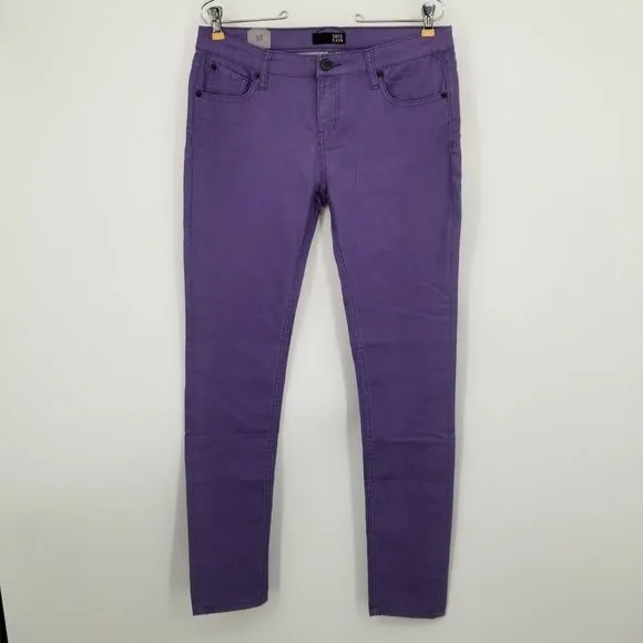 NWT David Kahn Mickayla Purple Women's Skinny Pants Size 30
          
      NWT