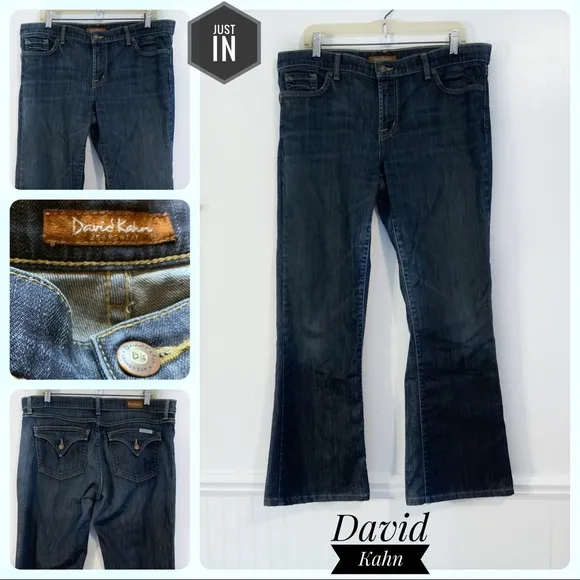 David Kahn Bootcut Jeans Size 32