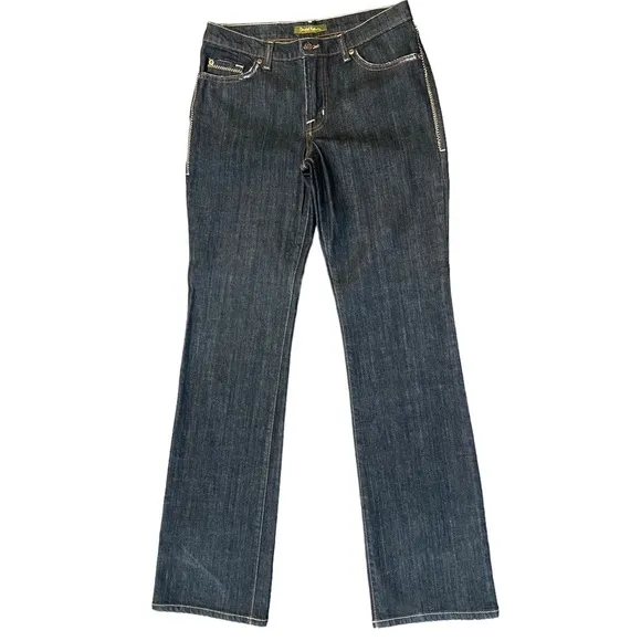 David Kahn Jeans, Dark Denim, Size 8 - NWOT