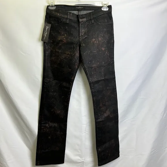 NWT David Kahn Wax Nikki Mars Wash Jeans Womens Size 27
          
      NWT