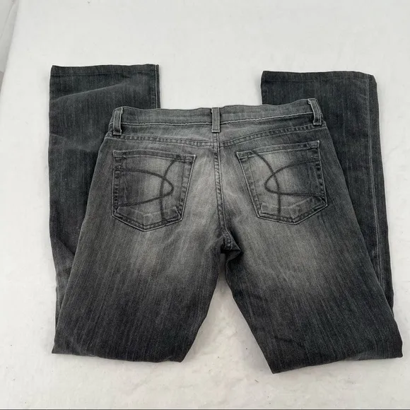 DAVID KAHN Women’s Ash Gray denim Bootcut Jeans size: 27