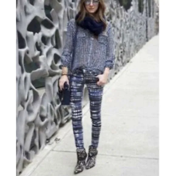 EUC David Kahn Nikki Ankle Pant Mireo Skinny Jeans