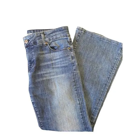 DAVID KAHN ELECTRIC AVENUE JANIS BELL BOTTOM JEANS 30