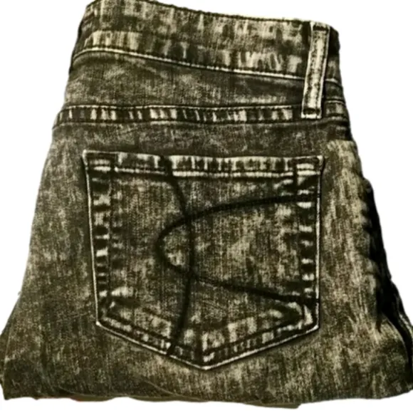 DAVID Kahn Size 29  Women's' Acid Wash Jeans Nikki Skinny Ankle USA Made