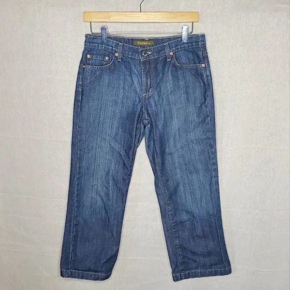♤ DAVID KAHN Ali cropped jeans size 28 Y2K