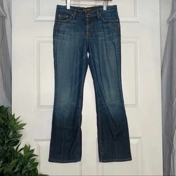 David Kahn Jeanswear Bootcut Lauren Jeans Medium Dark Wash Size 8