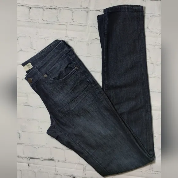 David Kahn Brenda Pencil Leg Denim Jeans Inseam 34"