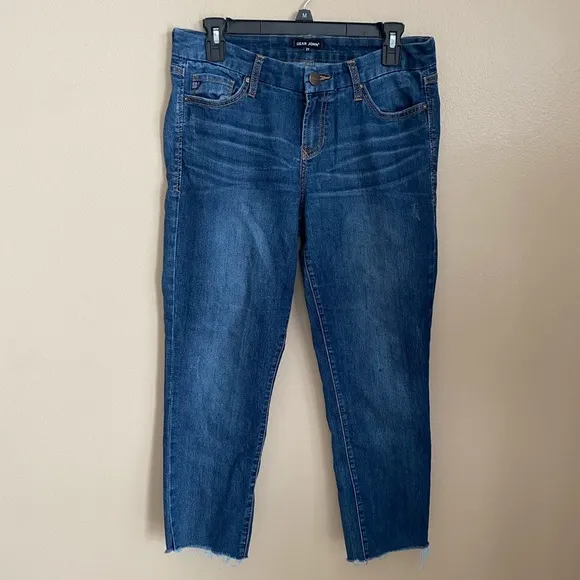 Dear John Raw Hem Skinny Jeans