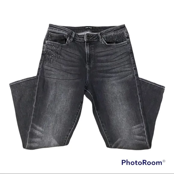 Dear John skinny jeans with jeweled details