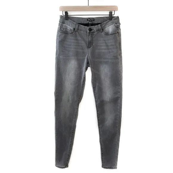 Dear John Cigarette Gray Denim Jeans