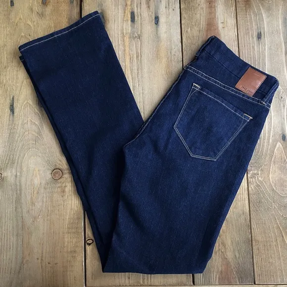 Dear John Jeans Hybrid Skinny Bootcut Dark Wash 28