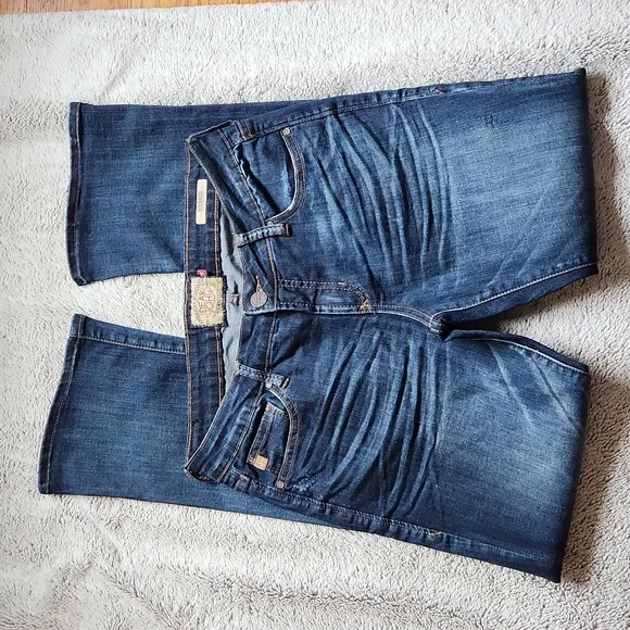 EUC Dear John hybrid skinny boot cut jeans size 29 womens