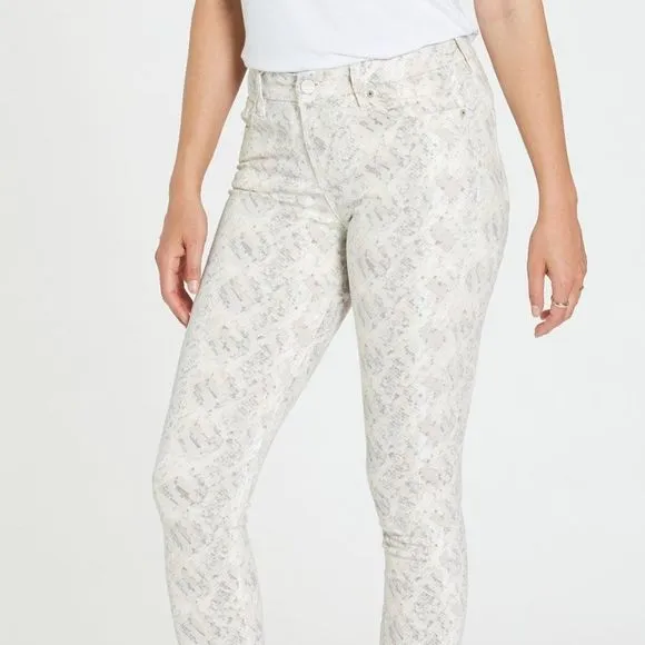 Dear John 9 1/2" HIGH RISE GISELE JEANS THISTLE SNAKE S27
          
      NWT