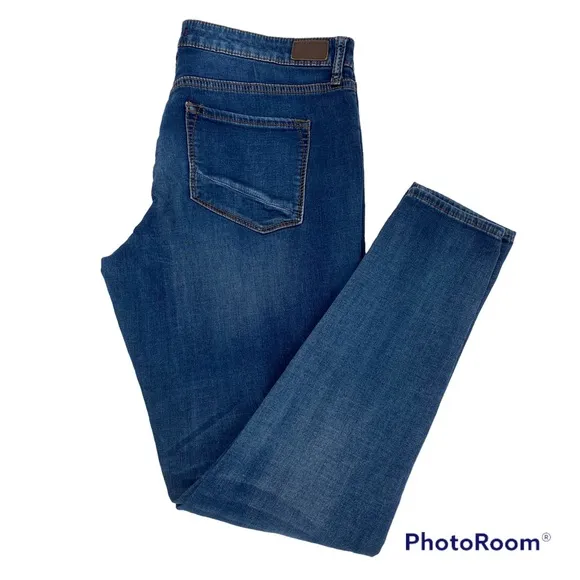 Dear John Mid Rise Stretch Skinny  Distressed Pocket’s Woman’s Denim Jeans Sz 30