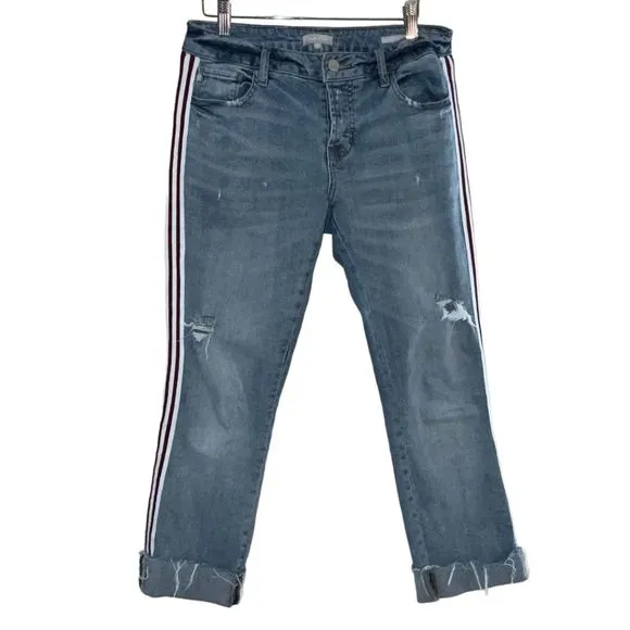 Dear John Playback Jeans Cuffed Cropped Straight