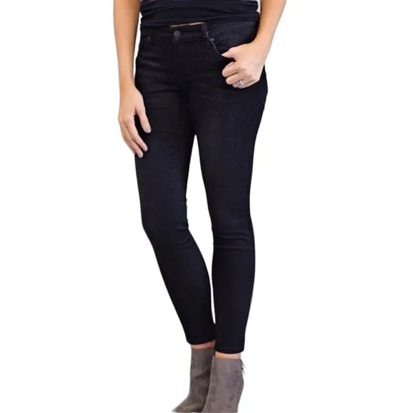 Dear John Joyrich Comfort Skinny Black Jeans Size 26