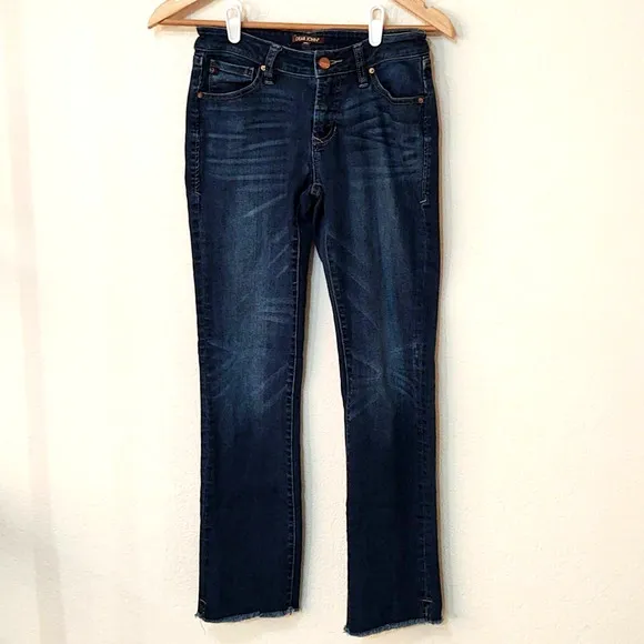 Dear John playback cuffed cropped straight leg jeans