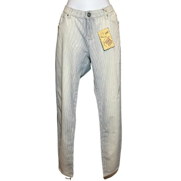 Dear John Denim Distressed Striped Pants, 29
          
      NWT