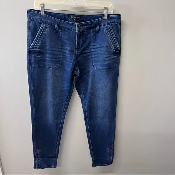 Dear John skinny Deveron women's 29 length 26 as shown zipper detail on bottom