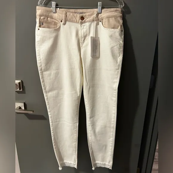 Dear John NWT White Mocha Joyrich Jeans