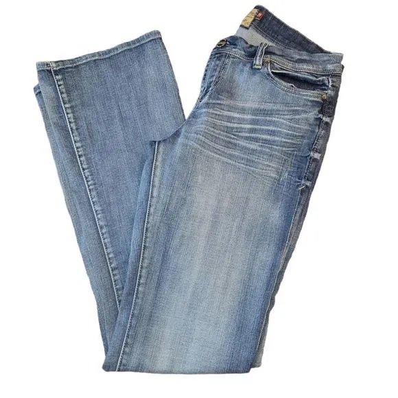 Dear John Mid Rise Boot Cut Blue Jeans 29