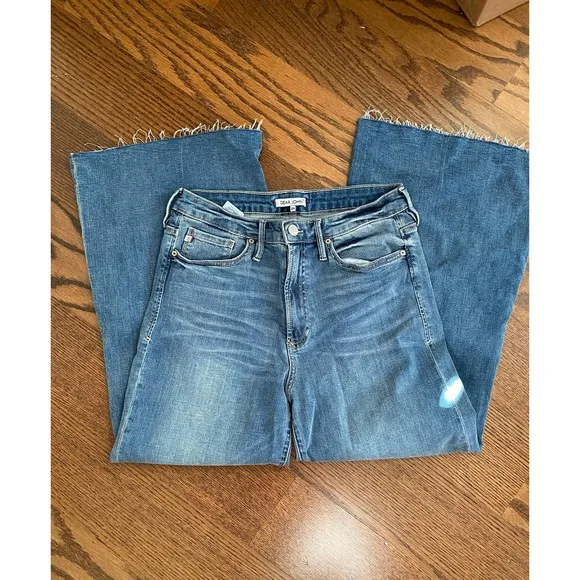 Dear John Wide Leg Distressed Jeans - 29Dear John Wide Leg Distressed Jeans - 29