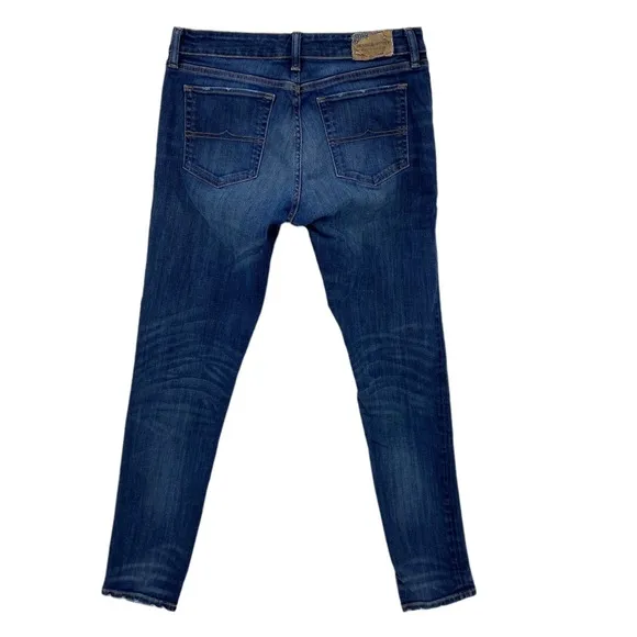 DENIM & SUPPLY RALPH LAUREN Skinny Jeans Cotton Blend Blue