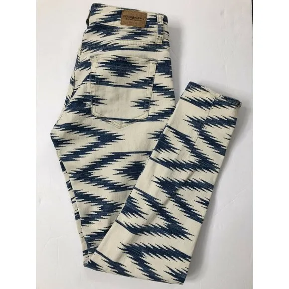 Denim Supply Ralph Lauren Womens 27 Jeans Print