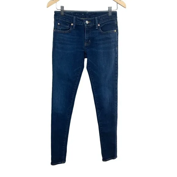 Ralph Lauren Denim & Supply Jeans 26 x31 Women Skinny Leg Medium Wash Denim Blue