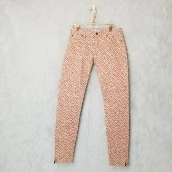 Denim & Supply By Ralph Lauren Floral Skinny Low Rise Jeans Women's 27