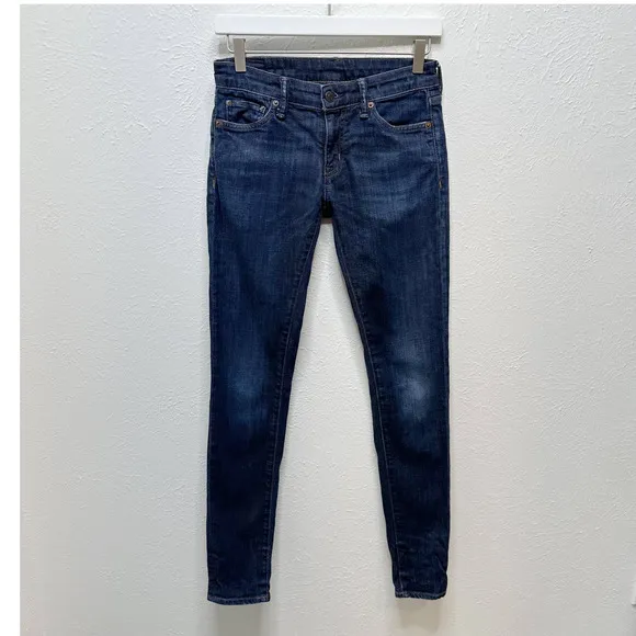 Denim & Supply Ralph Lauren Sz 26x32 Skinny Dark Wash Stretch Denim Jeans