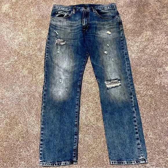 Denim & Supply Ralph Lauren distressed boyfriend jeans size 28