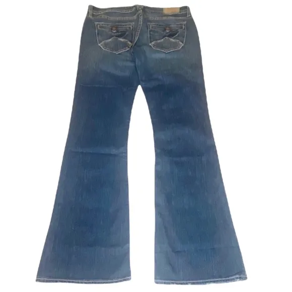 new Denim of Virtue ㋛ Y2K Patience Flare Leg Denim Jeans ㋛ Old Stone ㋛ Size 31
          
      NWT